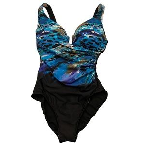 Miraclesuit One Piece Swimsuit.  Size 14